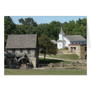 Old Mill, Jail, and Church