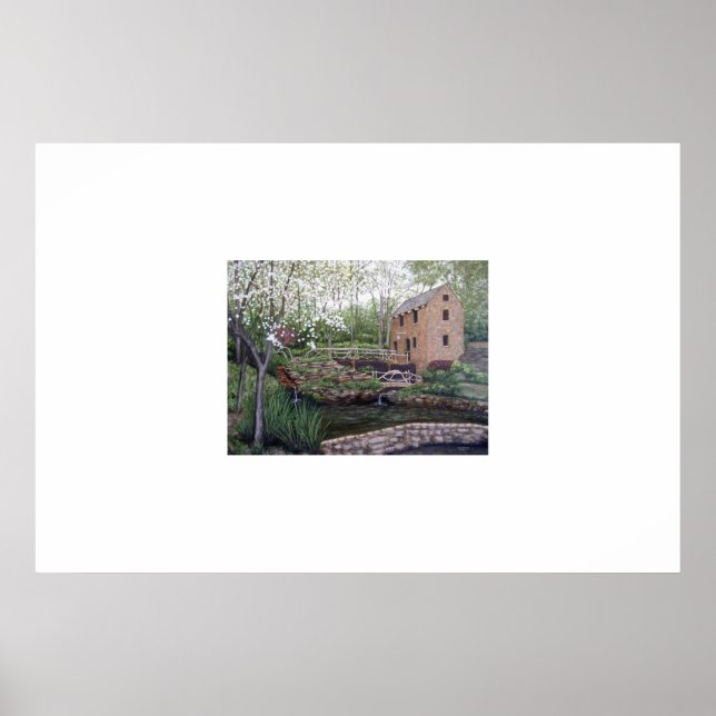 Old Mill Poster (Front)