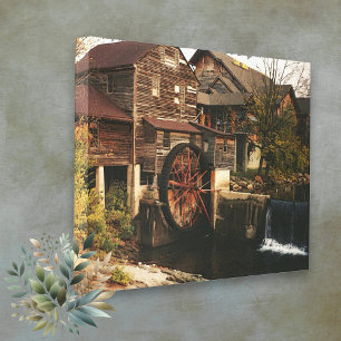 Old Mill Smoky Mountains  Canvas Print