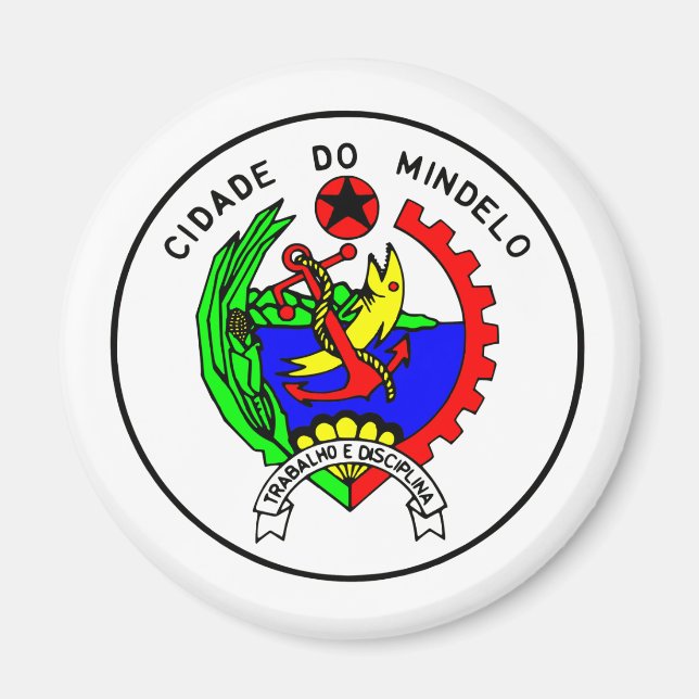 Old  Mindelo, Cape Verde Magnet (Front)