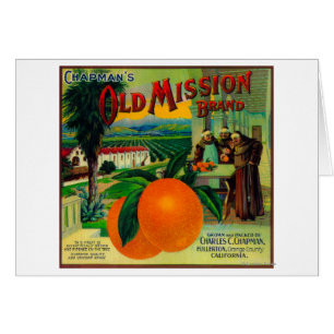Old Mission Orange LabelFullerton, CA