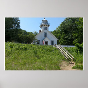 Old Mission Point Lighthouse Poster