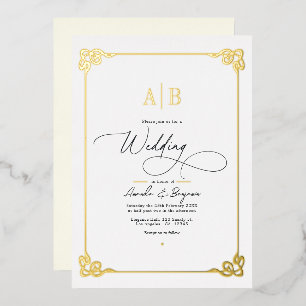 Old Money Aesthetic Gold and Ivory Wedding