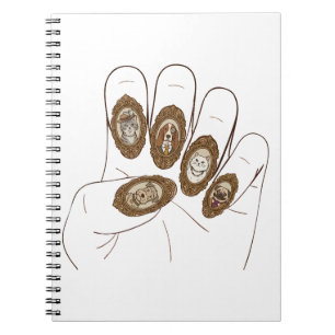 Old Money Nails Notebook