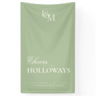 Old Money Wedding Reception Decor Banner