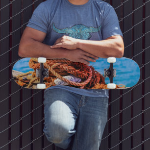 Old Mooring Bollard Skateboard