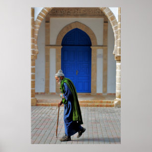 Old Moroccan Poster