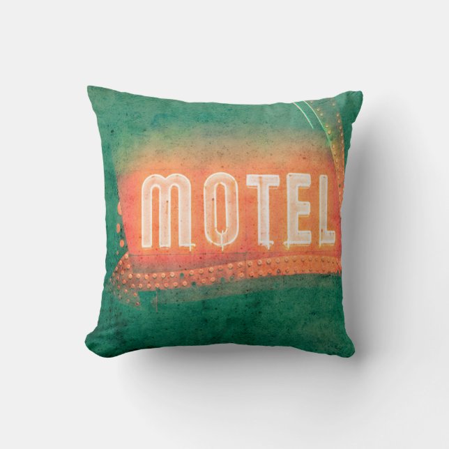 Old Motel Cushion (Front)