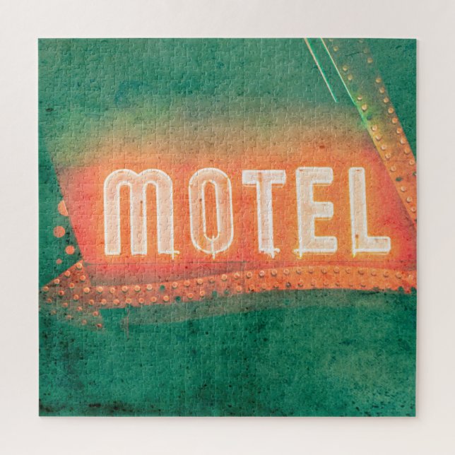 Old Motel Jigsaw Puzzle (Vertical)
