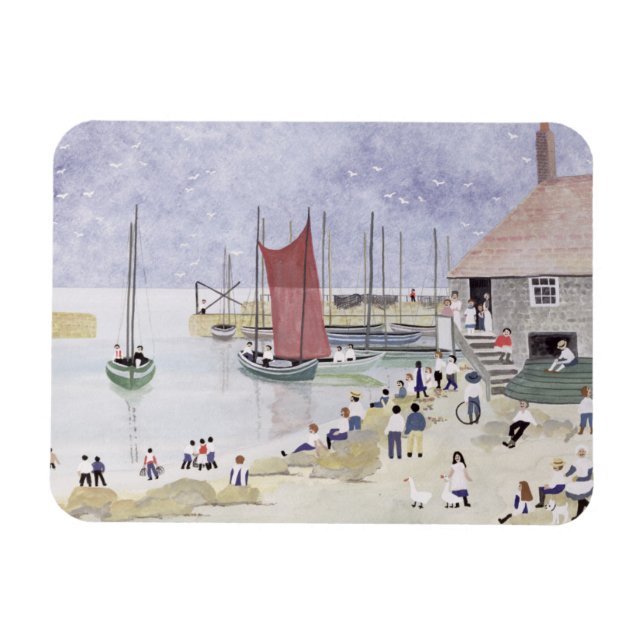 Old Mousehole 1993 Magnet (Horizontal)