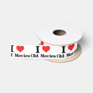 Old Movies Satin Ribbon