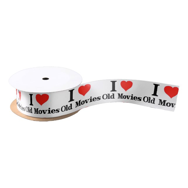 Old Movies Satin Ribbon (Spool)