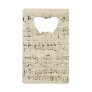 Old Music Notes - Chopin Music Sheet