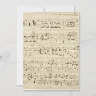 Old Music Notes - Chopin Music Sheet