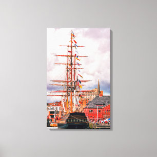 Old New England Canvas Print