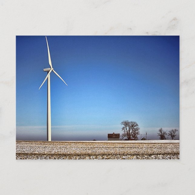 Old & New Postcard (Front)