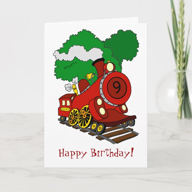 Old No.9 Card (Front)