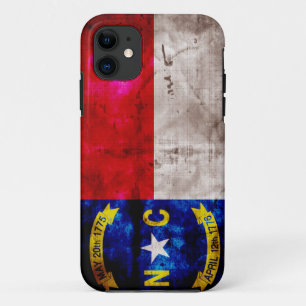 Old North Carolina Flag; iPhone 11 Case