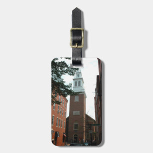 Old North Church in Boston Easy ID Personal Luggage Tag