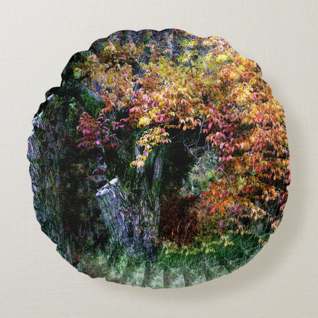 Old Oak Tree...... Round Cushion (Front)