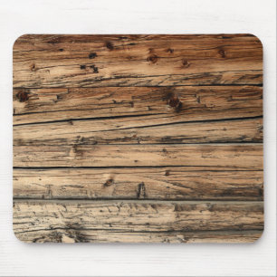 Old oak wood texture background mousepad