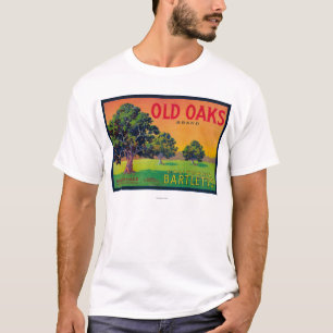 Old Oaks Pear Crate LabelBryte, CA T-Shirt