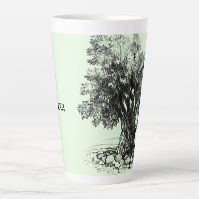 Old Olive tree Coffee Mug (Front)