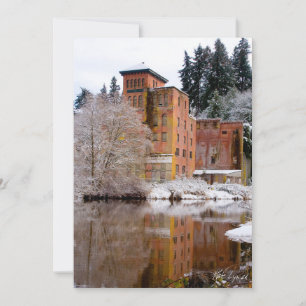 Old Olympia Brewhouse Greeting Card