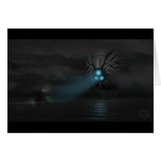 Old One Rising Blank Card