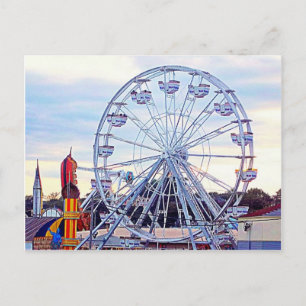 Old Orchard Beach Ferris Wheel New England Postcard