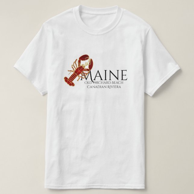 Old Orchard Beach Maine T-Shirt (Design Front)