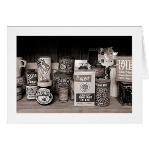 Old Packets, Boxes and Tins.