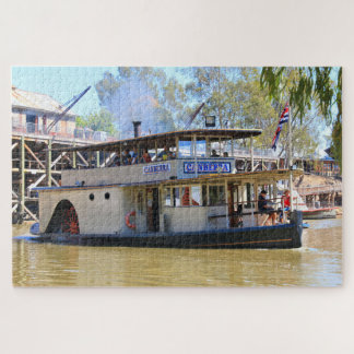 Old paddlesteamer, Echuca, Australia 2 Jigsaw Puzzle