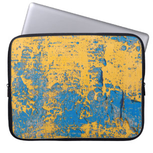 Old painted wall - texture, background. abstract, laptop sleeve