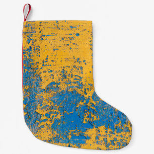 Old painted wall - texture, background. abstract, small christmas stocking