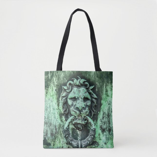 Old Pantina Lion Tote Bag (Front)