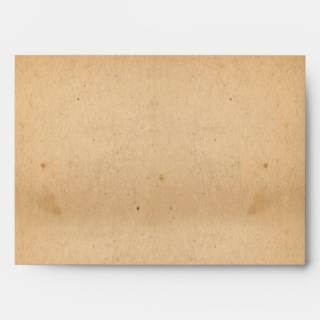 old paper background envelope (Front)