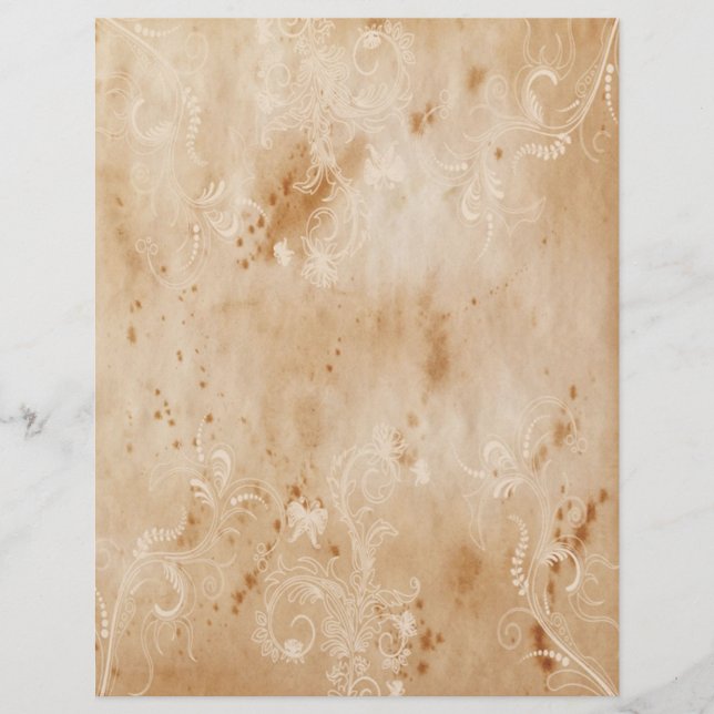 Old paper letter (Front)