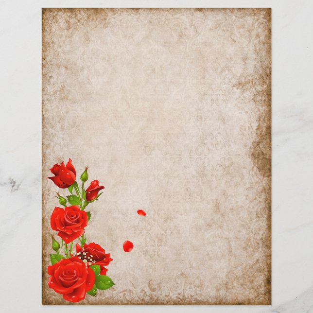 Old paper Stationery (Front)