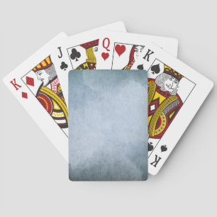 old paper with watercolor playing cards