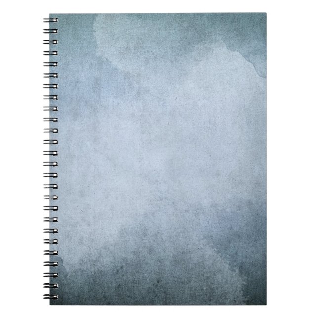 old paper with watercolor spiral notebook (Front)