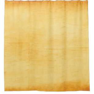 Old paper yellow paper texture shower curtain