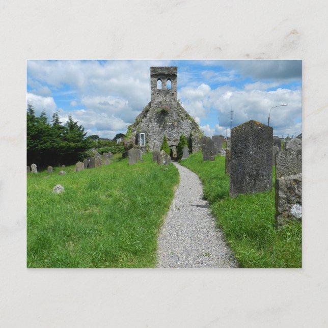 Old Parish Church in Cahir - Ireland Postcard (Front)