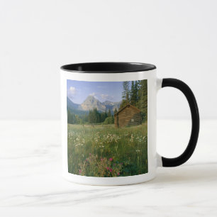 Old Park Service cabin in the Cut Bank Valley Mug