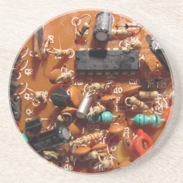 Old PC Board Coaster (Front)