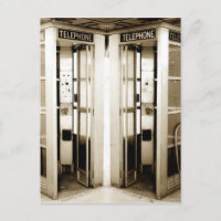 Old Phone Booths Photograph