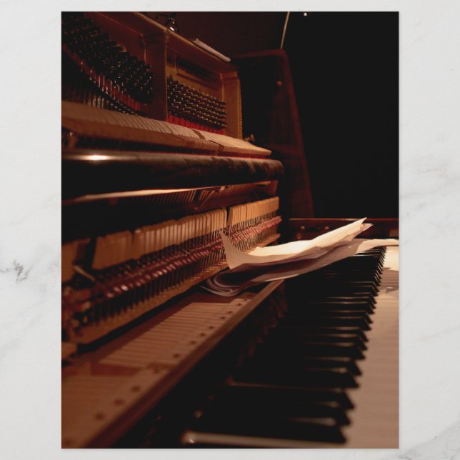 Old Piano Flyer (Front)