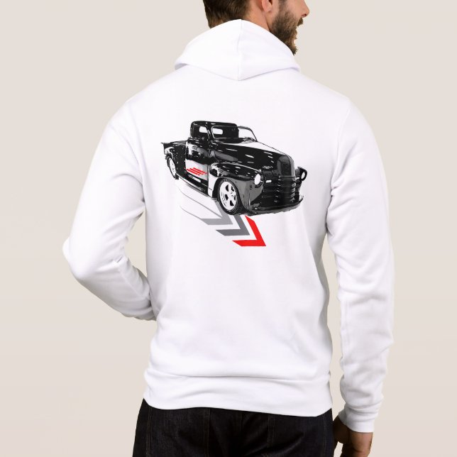 OLD PICK UP TRUCK HOODIE (Back)