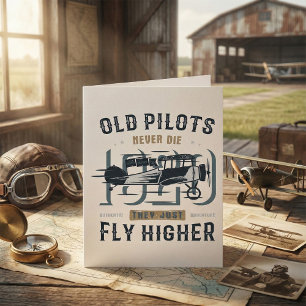 Old Pilots Never Die Card