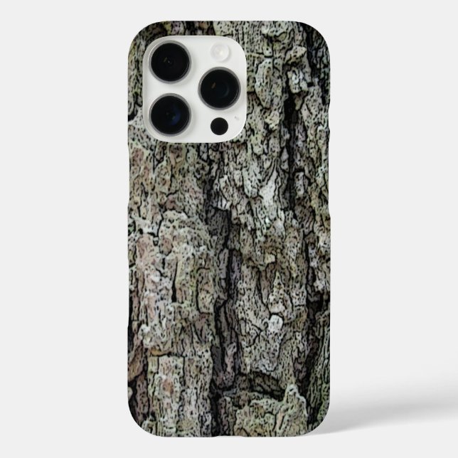 Old Pine Bark Case-Mate iPhone Case (Back)